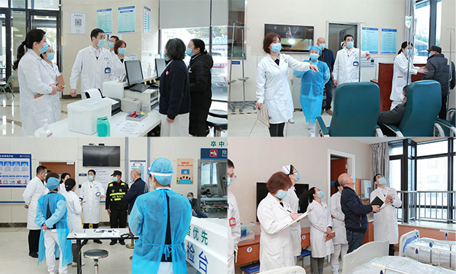 院级督导组全面巡查院内院感及疫情防控工作