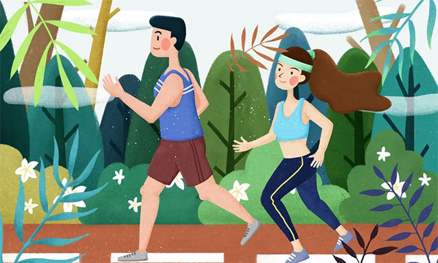 保持健康生活方式