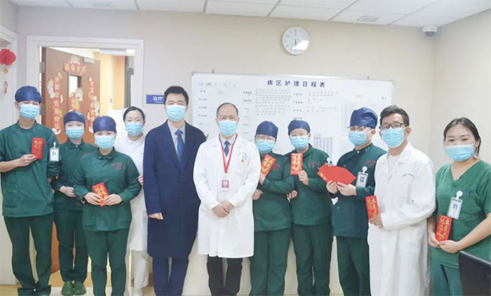 初心如磐 情浓意暖 | 院领导除夕看望慰问在院值守一线职工